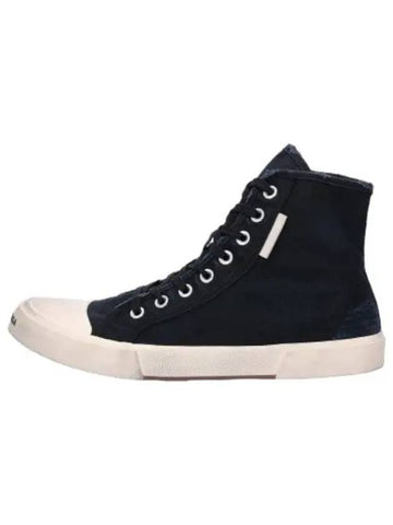 Destroyed Paris high top sneakers black - BALENCIAGA - BALAAN 1