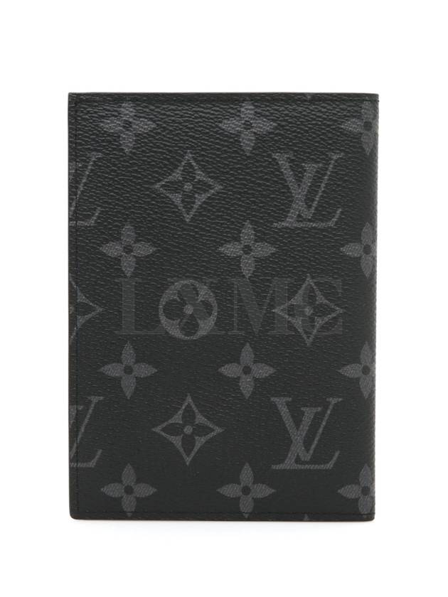 Passport Cover Monogram Eclipse Wallet M64501 - LOUIS VUITTON - BALAAN 4