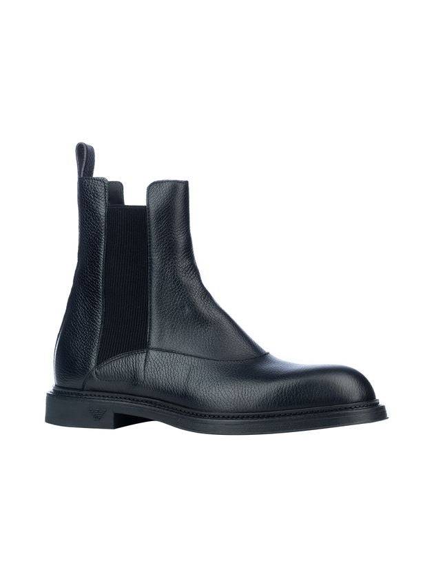 Grain Leather Ankle Boots X4M389XF583 - EMPORIO ARMANI - BALAAN 3