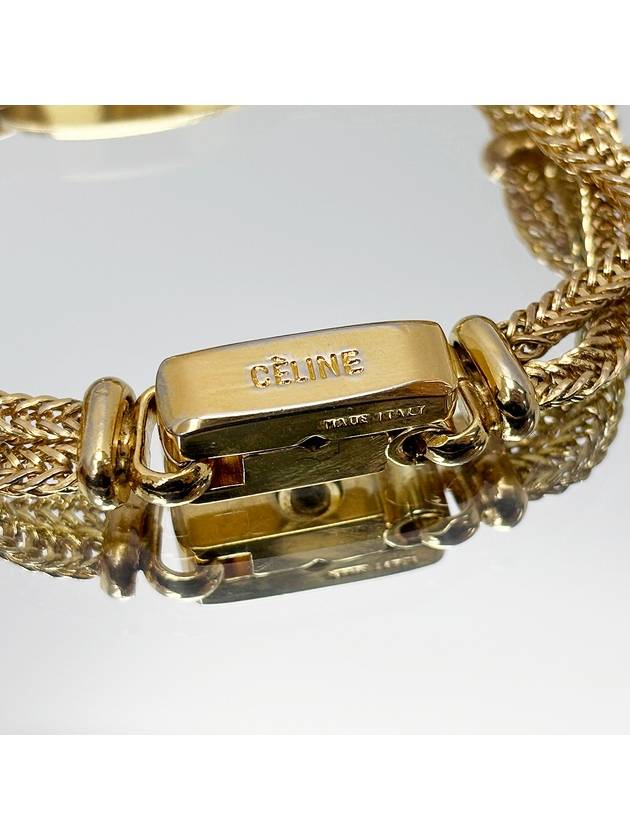 Gold Triomphe Chain Bracelet 4VCEA17110 - CELINE - BALAAN 3