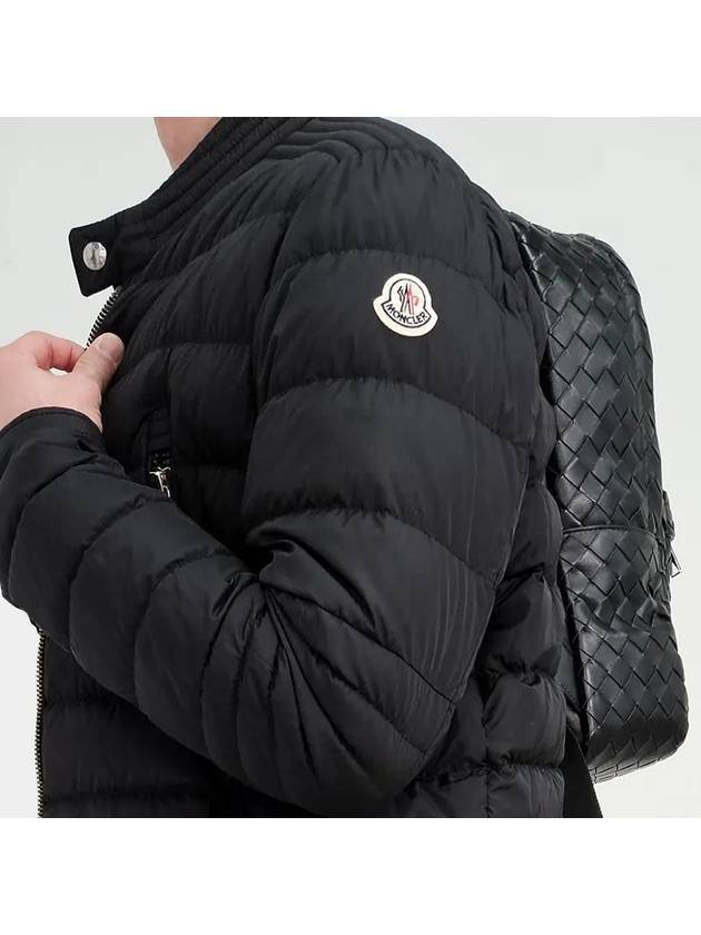 Amiot Short Down Padded Jacket Black - MONCLER - BALAAN 5