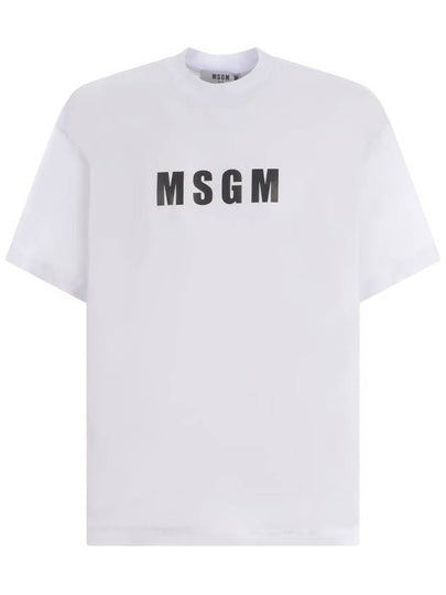 Short Sleeve T-Shirt 3540MM113237798 01 White - MSGM - BALAAN 2