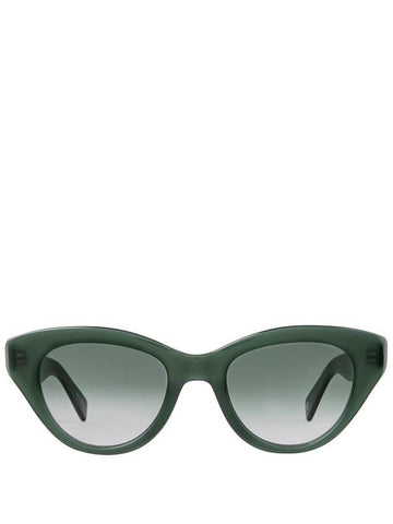 Garrett Leight DOTTIE SUN Forest/Semi-Flat Emerald Gradient - GARRETT LEIGHT - BALAAN 1