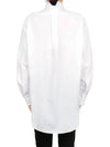 Pocket Cotton Long Sleeve Shirt White - MAISON MARGIELA - BALAAN 3