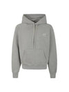 Alexandre Mattiussi Logo Print Hoodie Grey - AMI - BALAAN 3