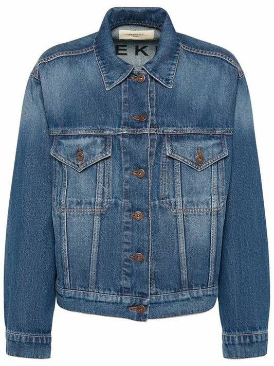 Napoli denim jacket blue 2425046091 005 - MAX MARA - BALAAN 2