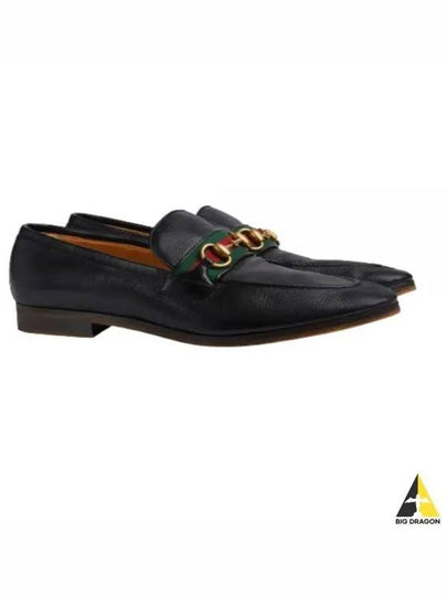 Men's Horsebit Loafers Black - GUCCI - BALAAN 2