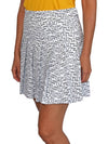 Golf Adina Print Skirt White - J.LINDEBERG - BALAAN 3