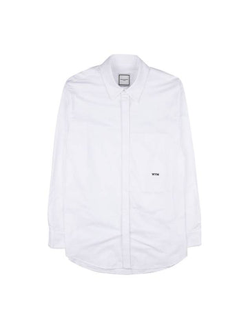 Cotton Pocket Shirt W231Sh12 826W - WOOYOUNGMI - BALAAN 1