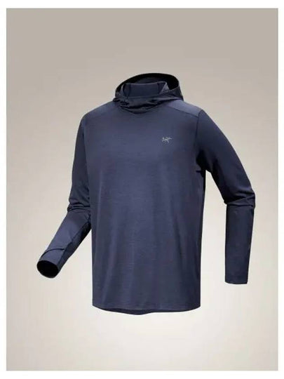 Cormac Logo Hoodie Blue Heather - ARC'TERYX - BALAAN 2