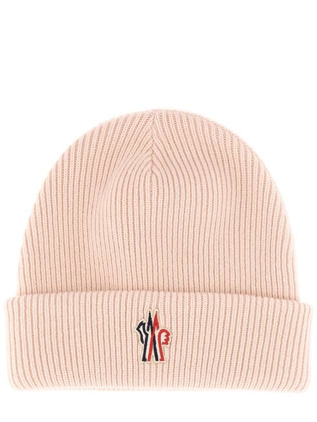 BEANIE HAT WITH LOGO - MONCLER - BALAAN 1