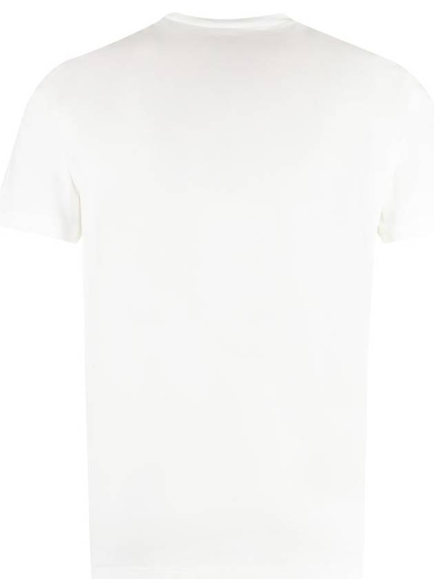 Short Sleeve T-Shirt S74GD1253S24662100 White - DSQUARED2 - BALAAN 3