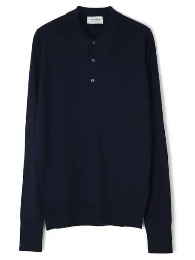 Dorset black Dorset polo knit - JOHN SMEDLEY - BALAAN 1