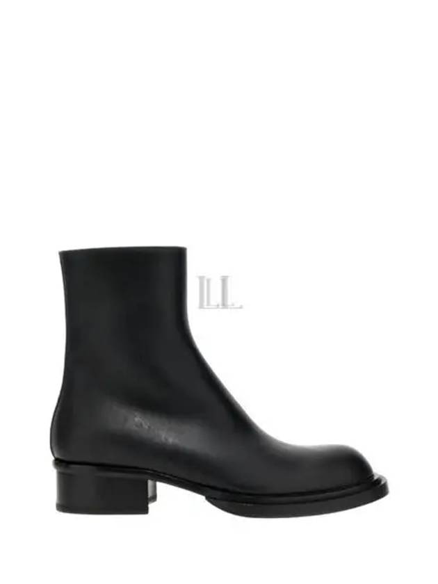 Zip Biker Boots Black - ALEXANDER MCQUEEN - BALAAN 2