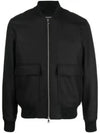 Thom Wool Twill Bomber Jacket Black - J.LINDEBERG - BALAAN 2