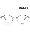 Glasses frame BY5009H 001 semirimless black Asian fit - BALLY - BALAAN 3