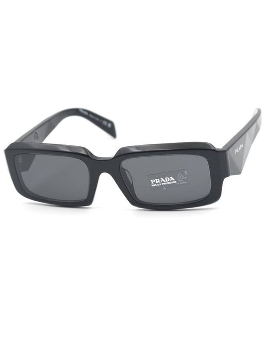 Eyewear Rectangular Frame Sunglasses Black - PRADA - BALAAN 2