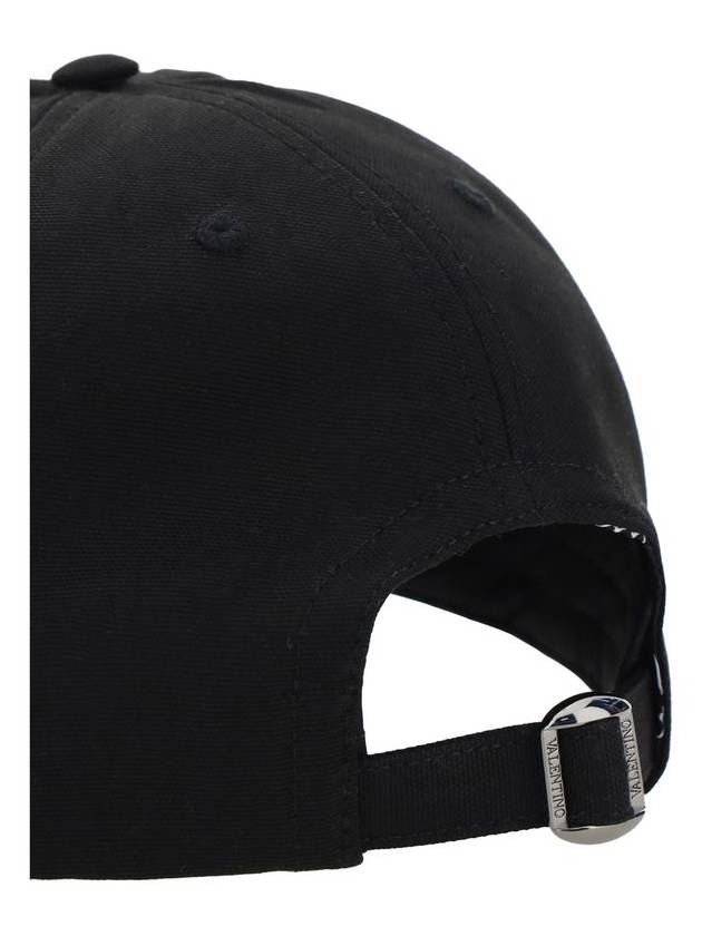 logo ball cap black - VALENTINO - BALAAN 4