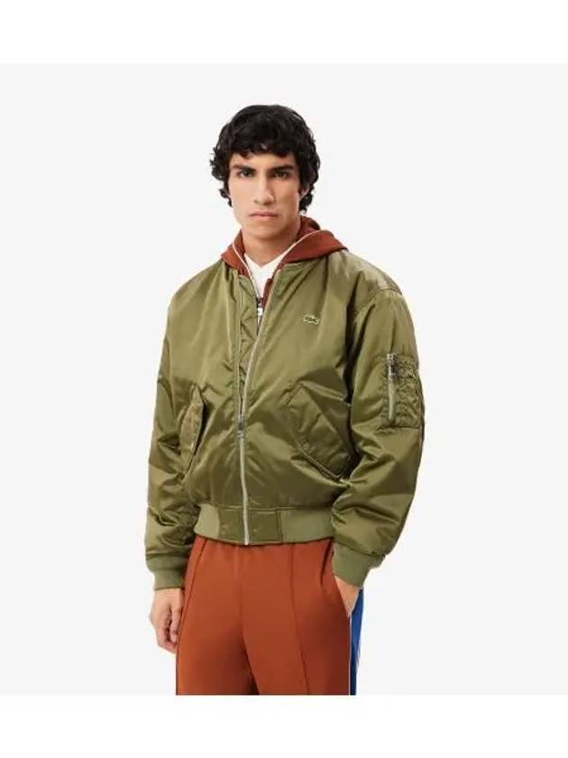 Men s MA 1 padded blouson khaki - LACOSTE - BALAAN 1