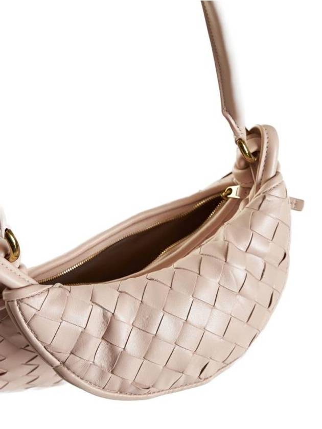 Intrecciato Gemelli Small Shoulder Bag Lotus - BOTTEGA VENETA - BALAAN 6