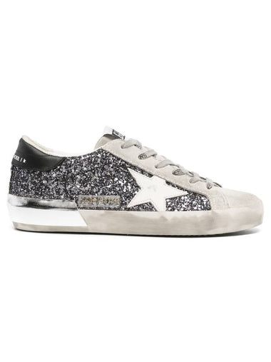 Superstar Classic Low Top Sneakers Glitter Grey - GOLDEN GOOSE - BALAAN 1