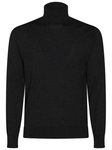 Cruciani Black Wool Knitwear - CRUCIANI - BALAAN 1