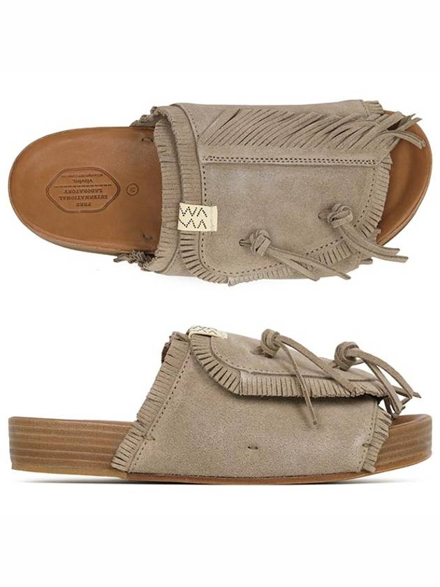 24SS Sand Christo Shaman Fork Sandals 0124102002001 SAND - VISVIM - BALAAN 1