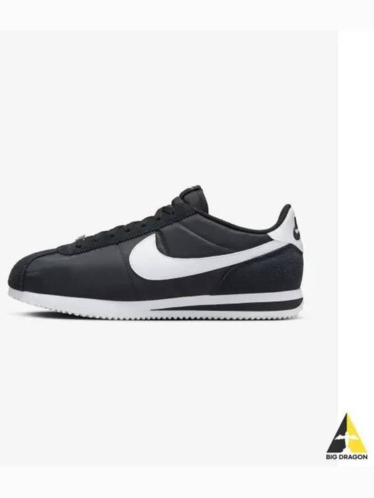 Cortez TXT Low Top Sneakers Black - NIKE - BALAAN 2