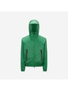 Leiten Windbreaker Emerald Green - MONCLER - BALAAN 1