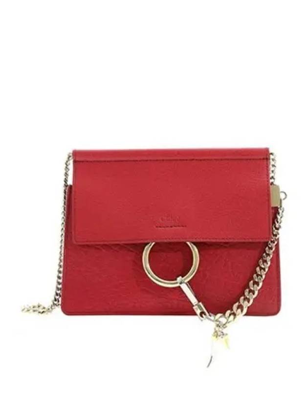 Face Mall Shoulder Bag Red 271463 - CHLOE - BALAAN 1