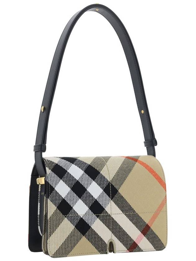 Snip Check Shoulder Bag Sand - BURBERRY - BALAAN 3