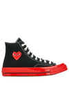 Chuck 70 High Top Sneakers P1 K124 1 Black - COMME DES GARCONS - BALAAN 2