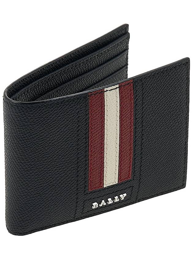 Men s TEVYE Logo Half Wallet LT F210 - BALLY - BALAAN 2