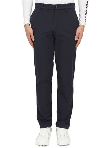 Men's Axil Fleece Twill Pants Navy - J.LINDEBERG - BALAAN 1