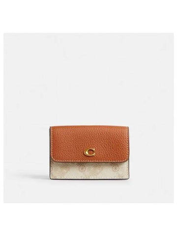 Essential Mini Tri Fold Wallet CZ483 B4AWV - COACH - BALAAN 1