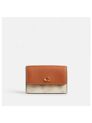 Essential Mini Tri Fold Half Wallet - COACH - BALAAN 1