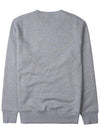 Embroidered Logo Cotton Sweatshirt Grey - CP COMPANY - BALAAN 3