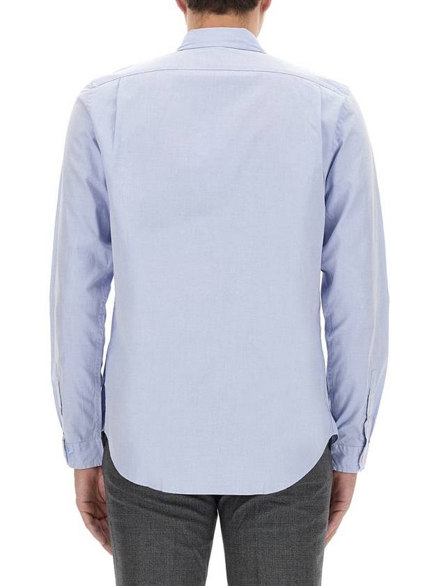 Zebra Patch Long Sleeve Shirt Light Blue - PAUL SMITH - BALAAN 5