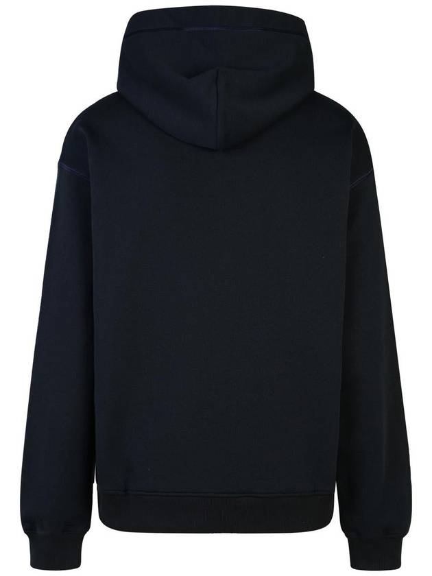 Hooded Sweatshirt G9ZU0T G7F2GB0665 Blue - DOLCE&GABBANA - BALAAN 4