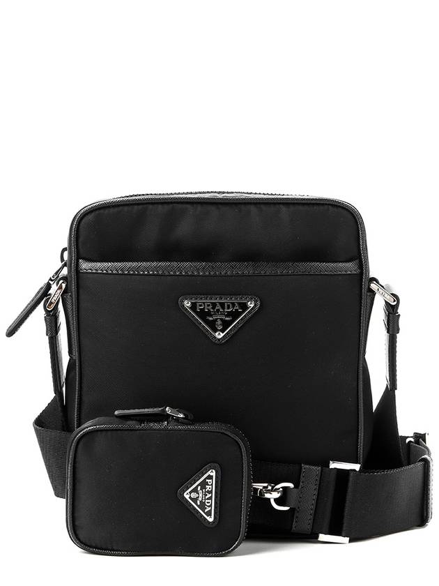 Men s Cross Bag 2VH112 2DMH NERO - PRADA - BALAAN 1