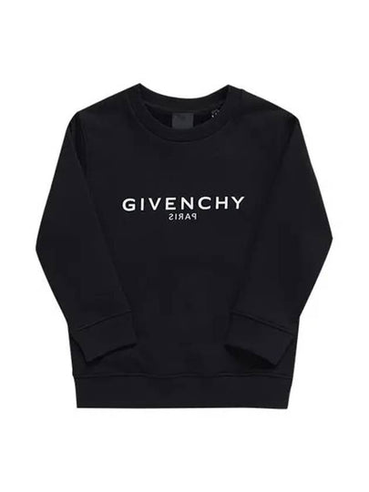 H25472 09B Archetype Logo Print Junior Sweatshirt - GIVENCHY - BALAAN 2