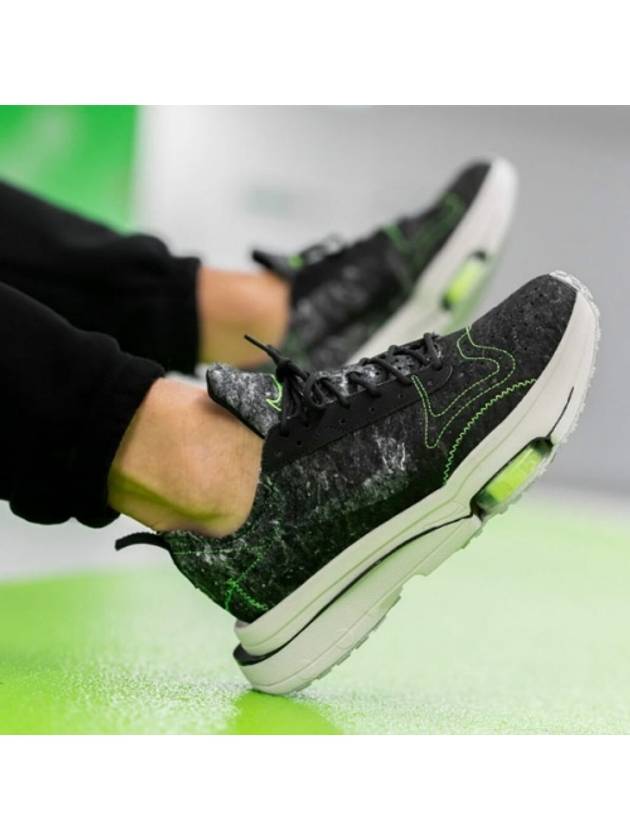 Air Zoom Type Recycled Wool Low Top Sneakers Black - NIKE - BALAAN.