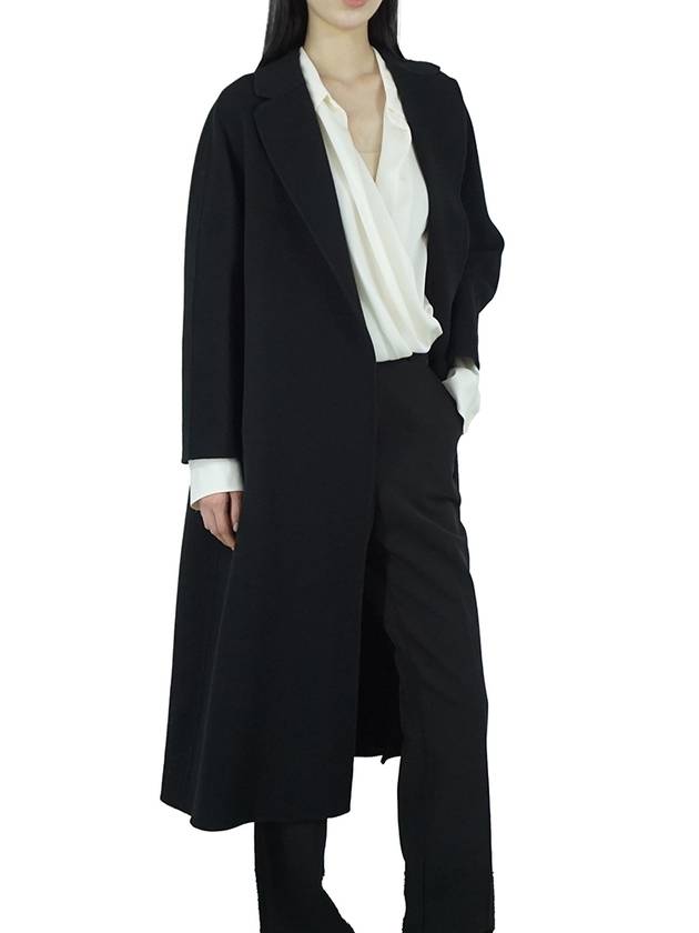 Esturia Wool Coat Black 2429016131600 013 - MAX MARA - BALAAN 5