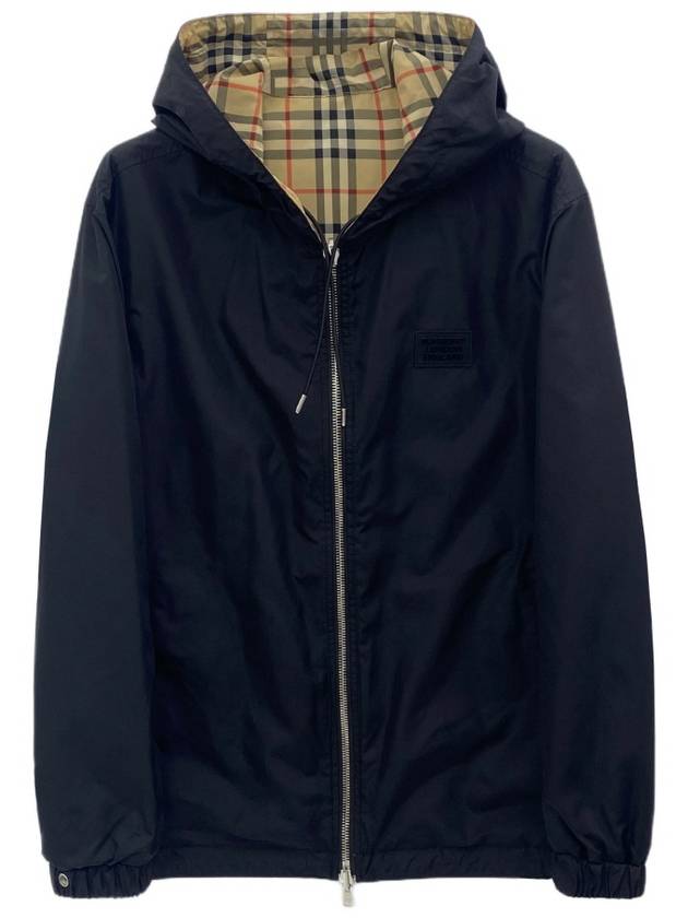 Reversible Vintage Check Hooded Jacket Archive Beige - BURBERRY - BALAAN 4