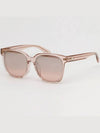 Eyewear Square  Frame Sunglasses Pink - MONCLER - BALAAN 4