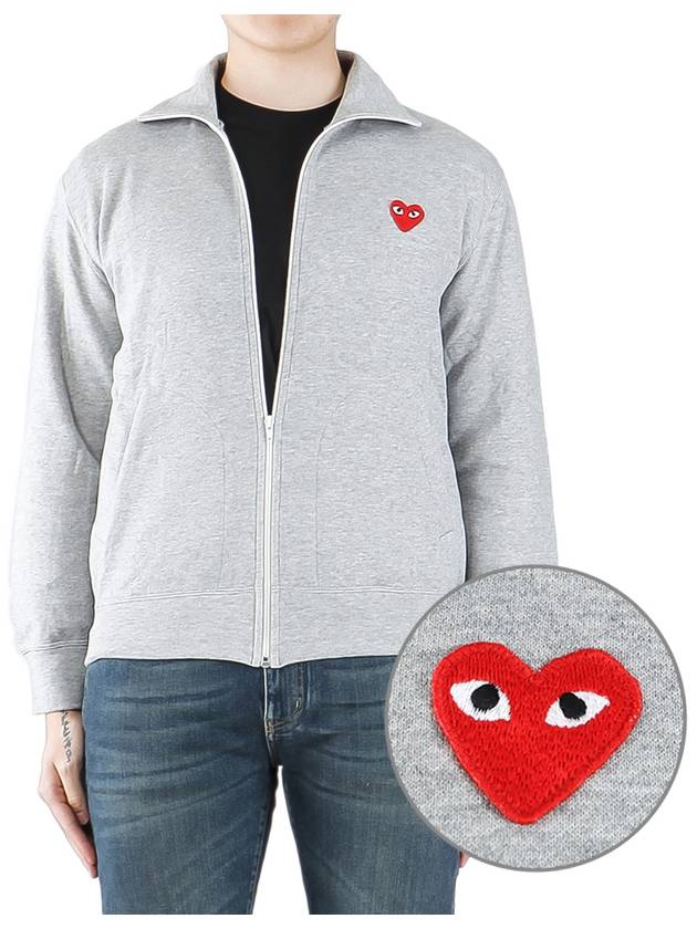 Men's Red Heart Zipup - COMME DES GARCONS PLAY - BALAAN 1