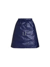 Down Midi Padding A-Line Skirt Navy - JIL SANDER - BALAAN 2