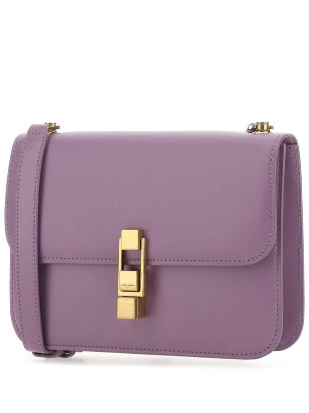 PURPLE Purple leather Le CarrA shoulder bag 6332141YF0W 5213 - SAINT LAURENT - BALAAN 3