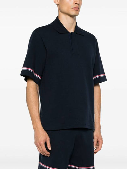 Thom Browne T-shirts and Polos Blue - THOM BROWNE - BALAAN 2