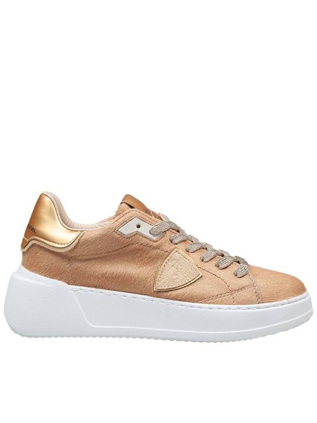 Philippe Model Sneakers In Metallic Pony Skin - PHILIPPE MODEL - BALAAN 1